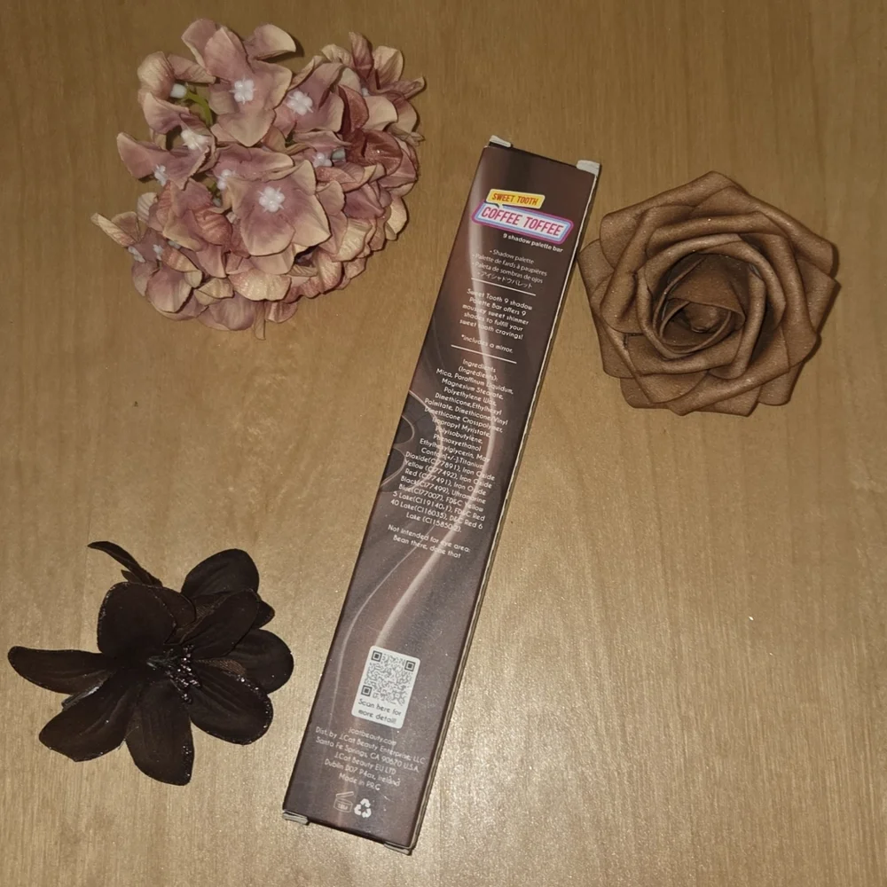 J Cat Beauty Coffee Toffee Sweet Tooth 9 Shadow Palette Bar